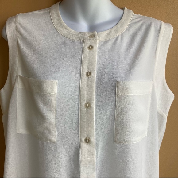 Adolfo Domínguez Sleeveless Blouse Size 4 - Picture 2 of 7